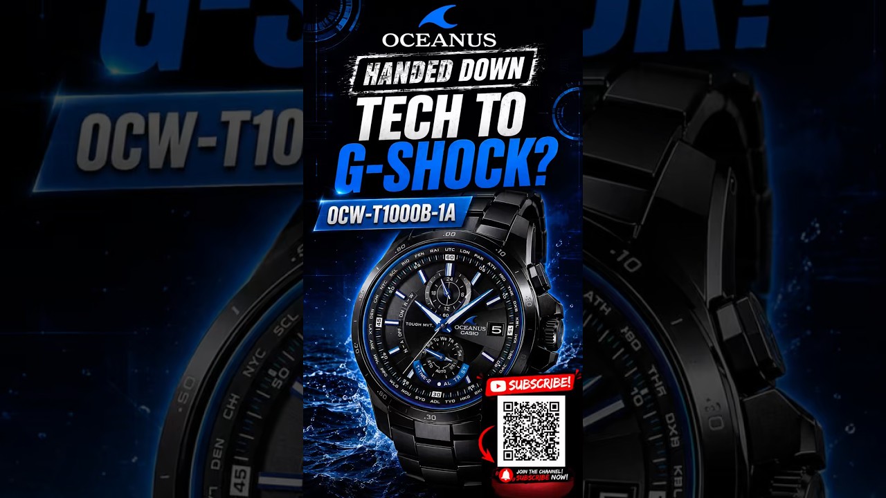 This Oceanus OCW-T1000 Changed Future G-Shocks - YouTube