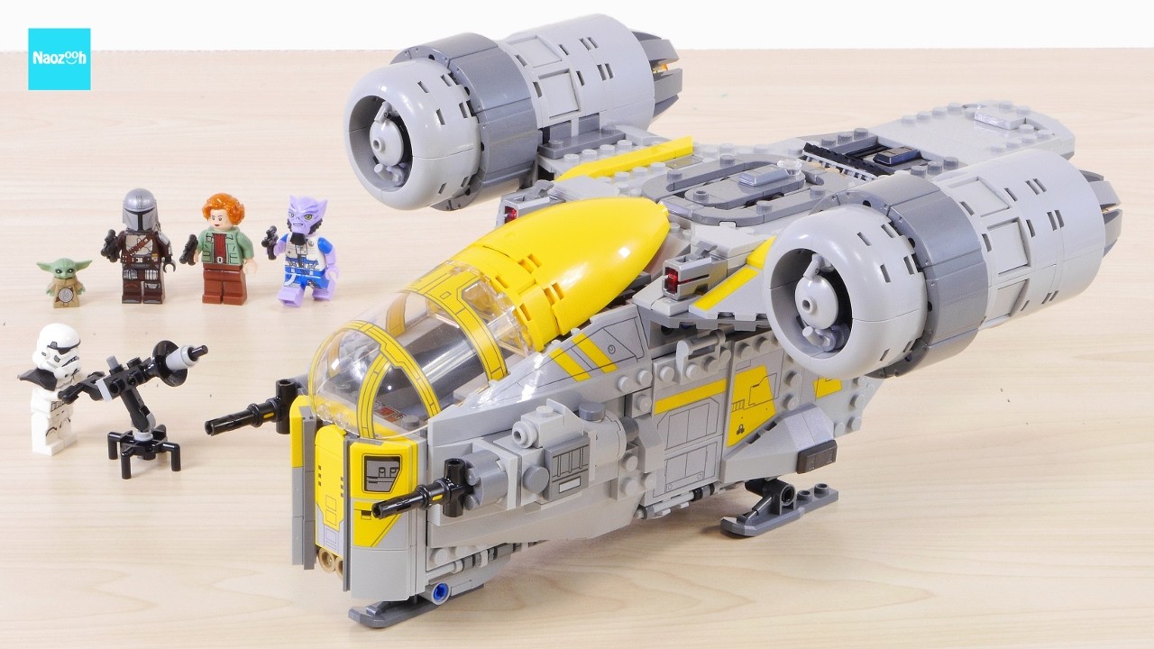 レゴ スター・ウォーズレイザークレスト 75447 マンダロリアン / LEGO Star Wars The Razor Crest Speed build & Review
