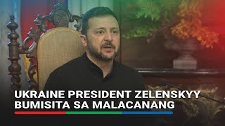 Ukrainian President Volodymyr Zelenskyy, nakipagkita kay PBBM sa Malacanang | ABS-CBN News
