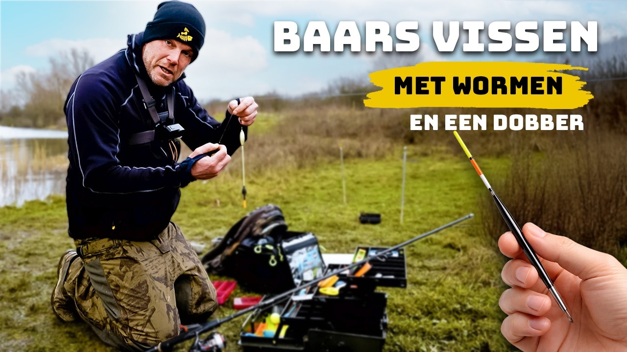 Dobber vissen op grote baars - Iedereen kan zo een 50'er vangen!