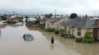 Levee breach floods Monterey County community