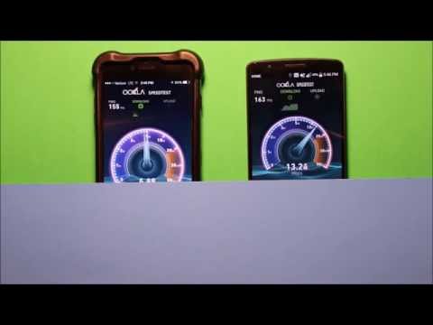 Straight Talk Speed Test Verizon AT&T LTE Comparison