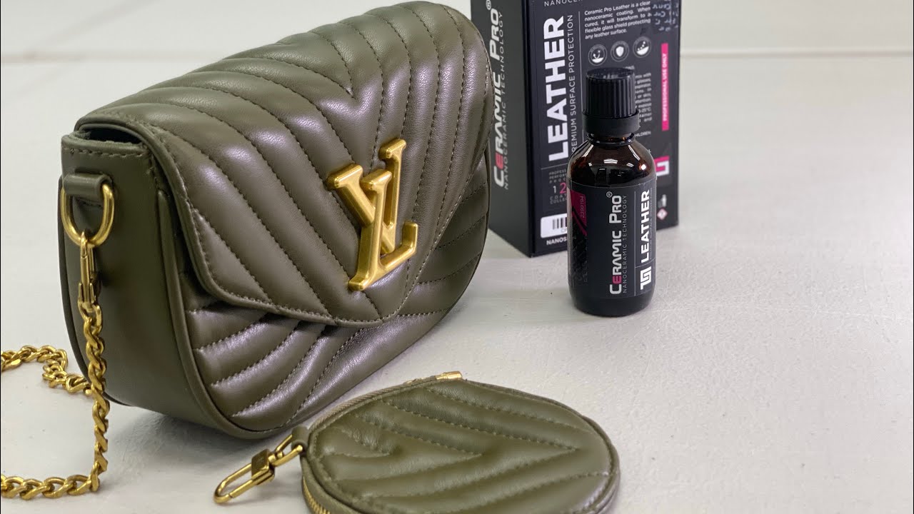 Ceramic Coating Louis Vuitton leather purse in ceramic pro leather ceramic  coating 