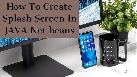 How To Create Splash Screen In Java | Netbeans