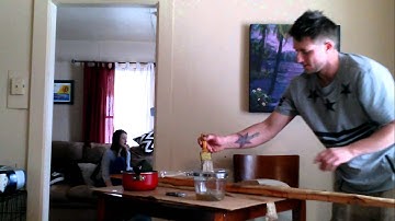 Otzi the iceman bow build part 6 backing