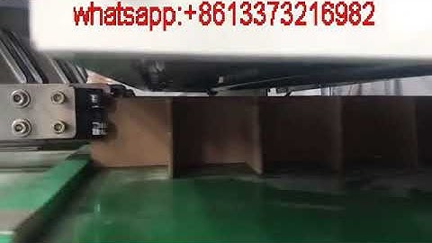 auto cardboard partition assembly machine