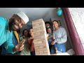 Giant Jenga with the tribe!