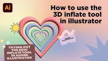Tutorial #5: How to use the new 3D Inflate tool in Adobe Illustrator