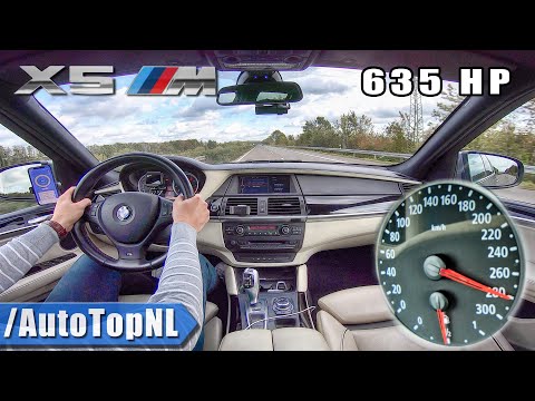 635HP BMW X5M | TOP SPEED on AUTOBAHN (No Speed Limit) by AutoTopNL