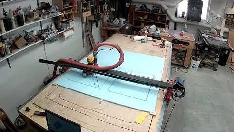 Test Driving a DXF CNC File for a Teardrop Trailer on a Lowrider2