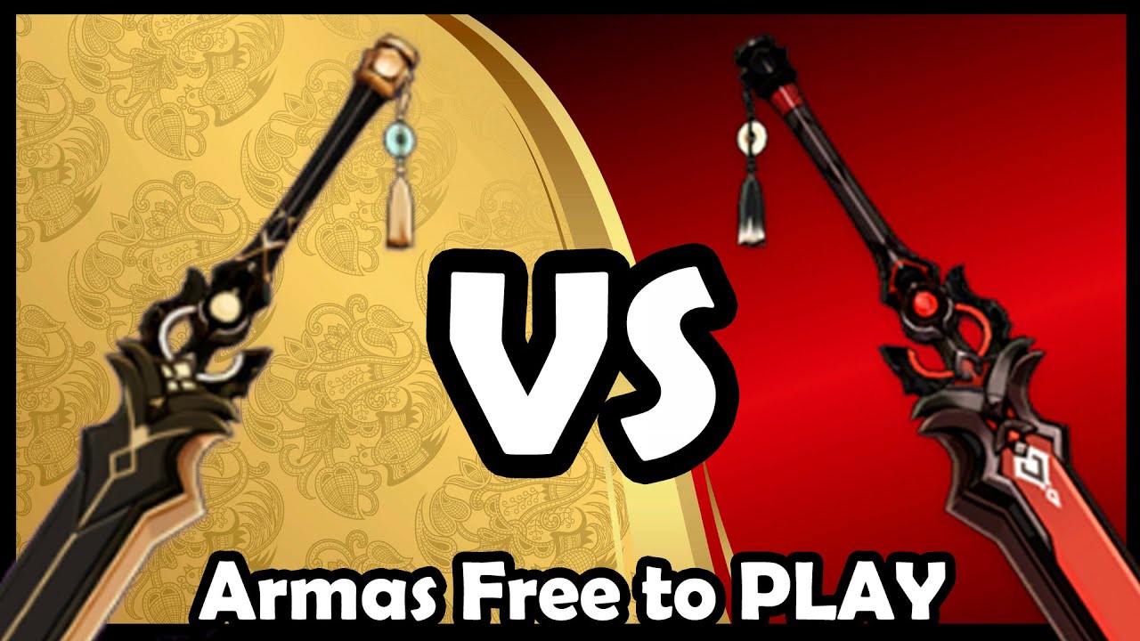 Prototipo ARCAICO vs Hoja del PEÑASCO OSCURO || Armas FREE TO PLAY 👍 || cual es mejor?