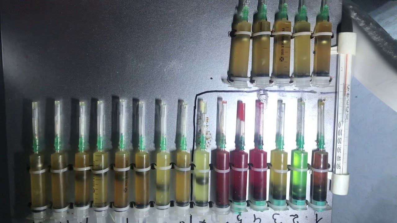 Тест тех. Жидкости и масел -35 - YouTube