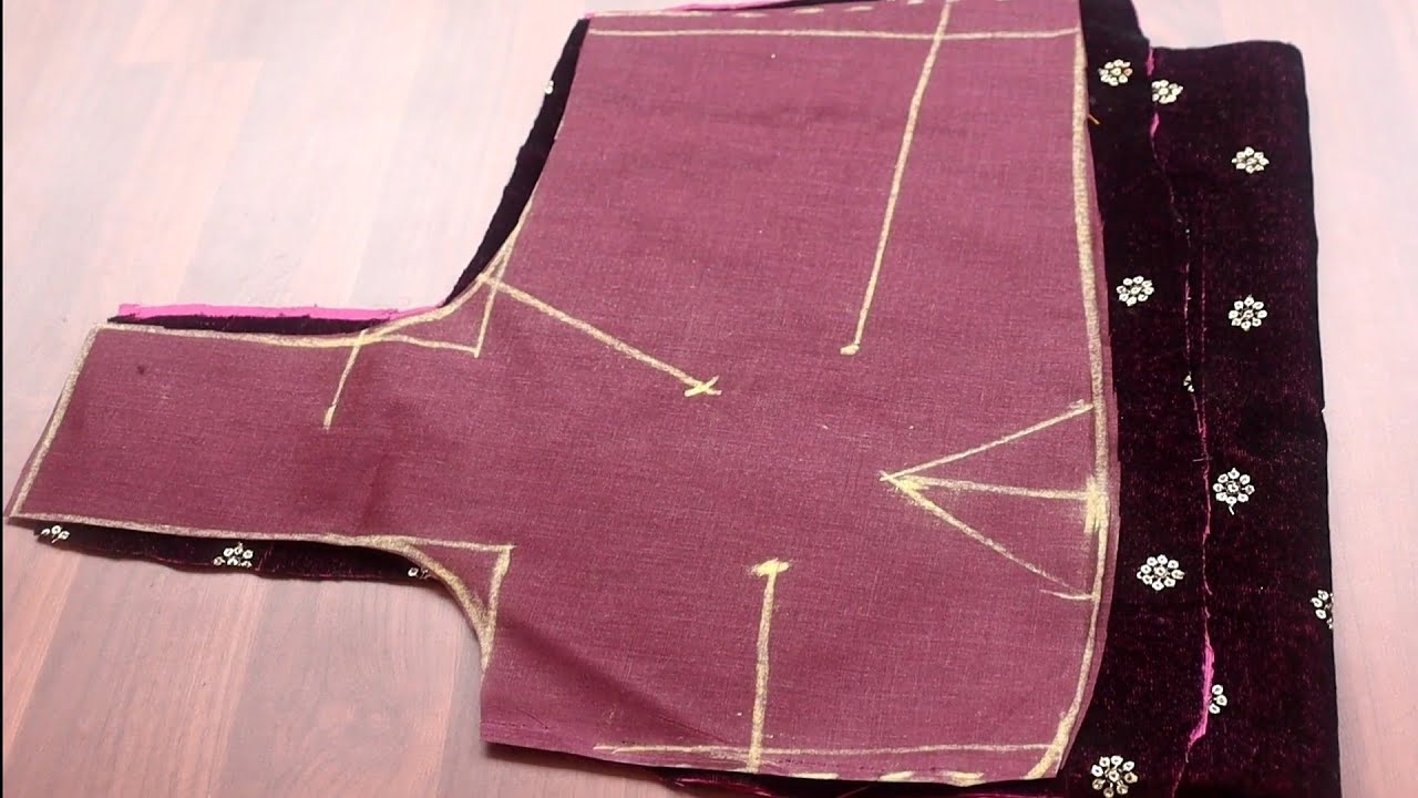 39,40 size 4tucks blouse cutting ವೆಲ್ವೆಟ್ ಬಟ್ಟೆ ಯಾವ ರೀತಿ ಕಟ್ ಮಾಡಬೇಕು, ಗೊತ್ತಿಲ್ಲ ಅಂದ್ರೆ ಈ ವಿಡಿಯೋ ನೋಡಿ