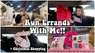 Running Errands + Christmas Shopping | Vlogmas Day 6