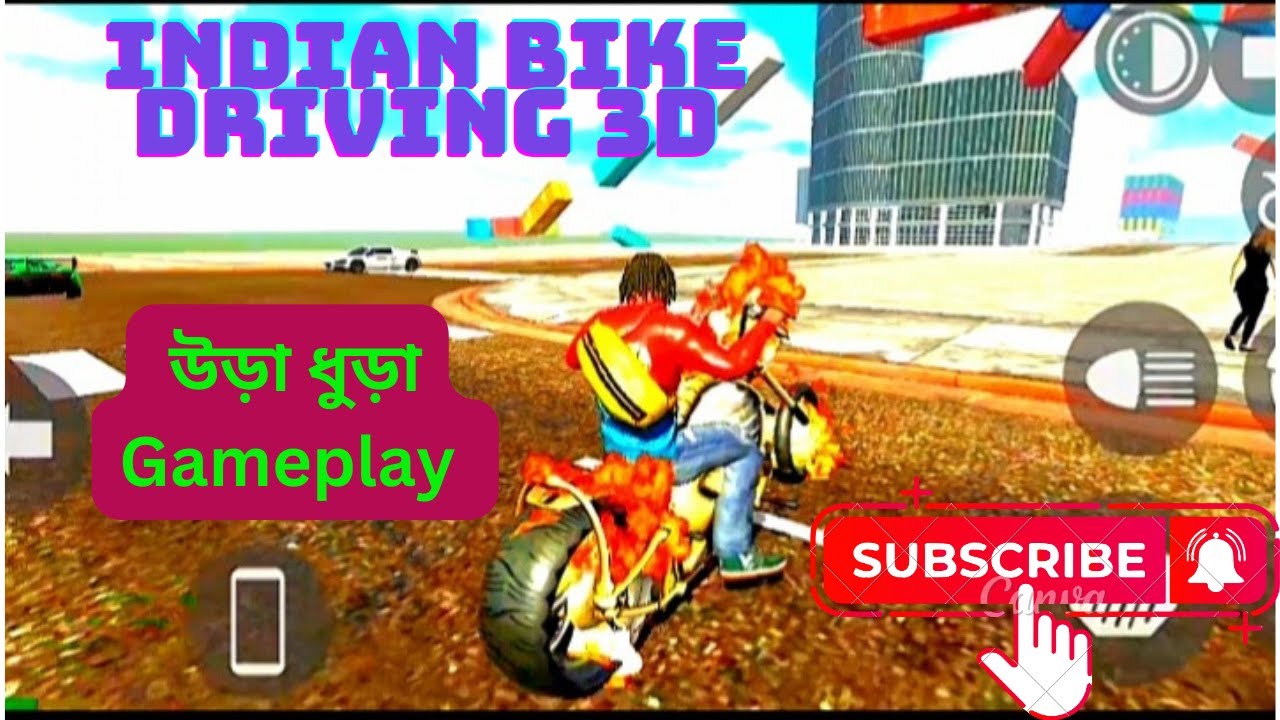 Indian bike driving 3d gameplay _ total gaming - YouTube