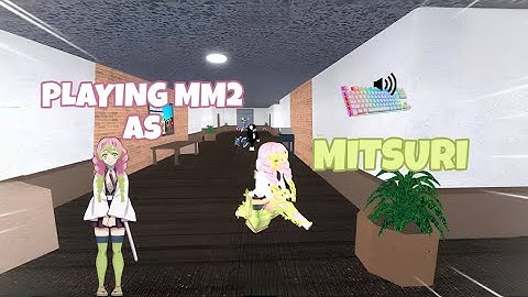 MITSURI DESTROYS TEAMERS IN MM2 + GAMEPLAY (KEYBOARD ASMR)