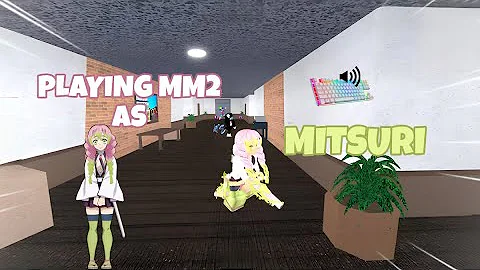MITSURI DESTROYS TEAMERS IN MM2 + GAMEPLAY (KEYBOARD ASMR)
