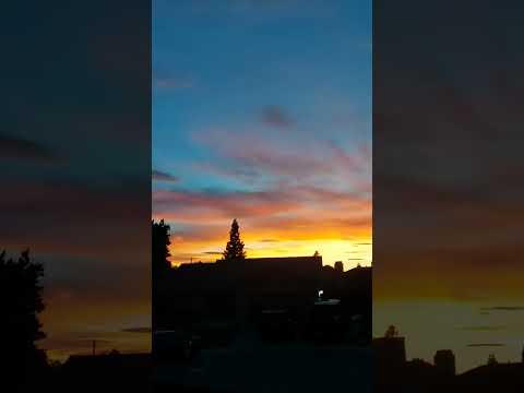 Солнце уходит на запад #закат #калифорния #sunset #вечер #california