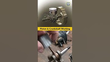 Amazing Movement of Piston and Crankshaft 🥰 #shorts #3d #caddesign