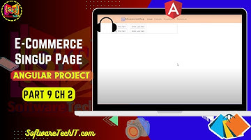 Angular ep 9 part 2: Create SingUp Page | Create EAccessorieShop Angular Project Software Tech IT