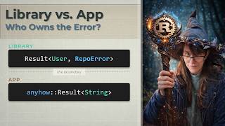 Library vs. App Errors: When to Stop Being Specific: thiserror and anyhow