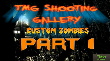 Nazi Zombies - Shooting Gallery By TMG: Part 1 | MW2 and Black Ops Guns