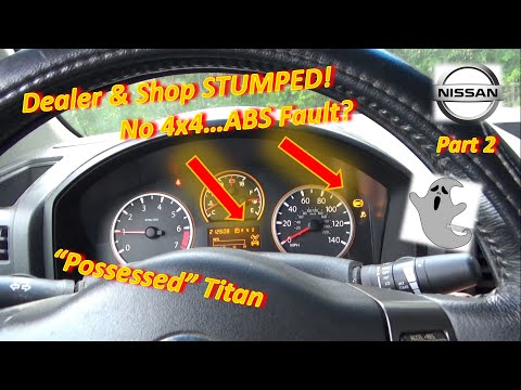 (Pt 2) Nissan Dealer & Shop STUMPED for 6 MONTHS?! (Titan No-4×4, ABS Fault)