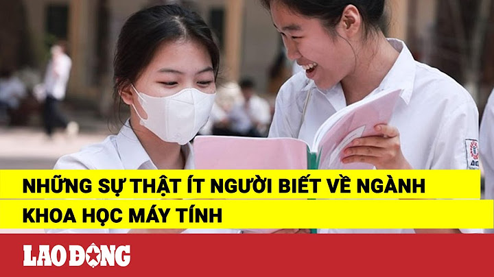 Chuyên ngành khoa học máy tính là gì