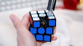 What happens if you Overlube a Rubik's Cube?