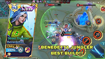 Best Build For Benedetta Jungler!!! - Mobile Legends