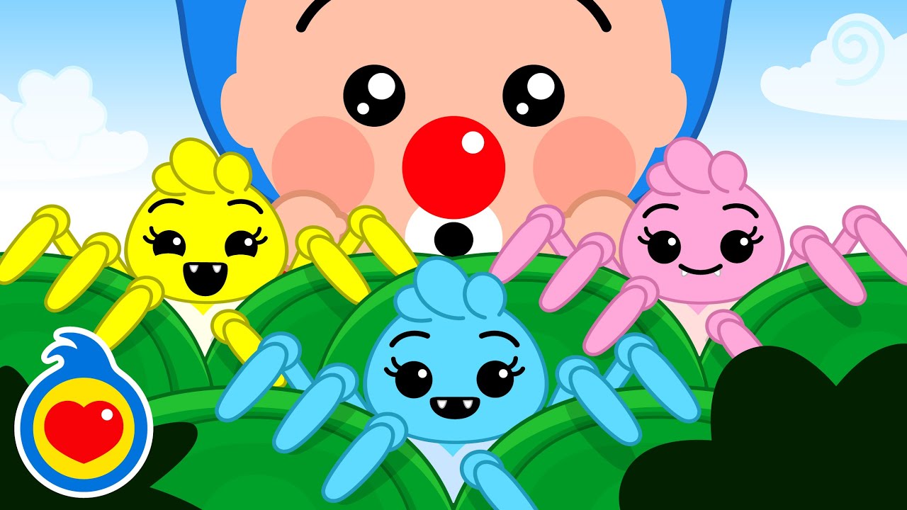 Dona Aranha de Cores #2 🕷️ 🌈 | Música Infantil com Um Herói do Coração ❤️