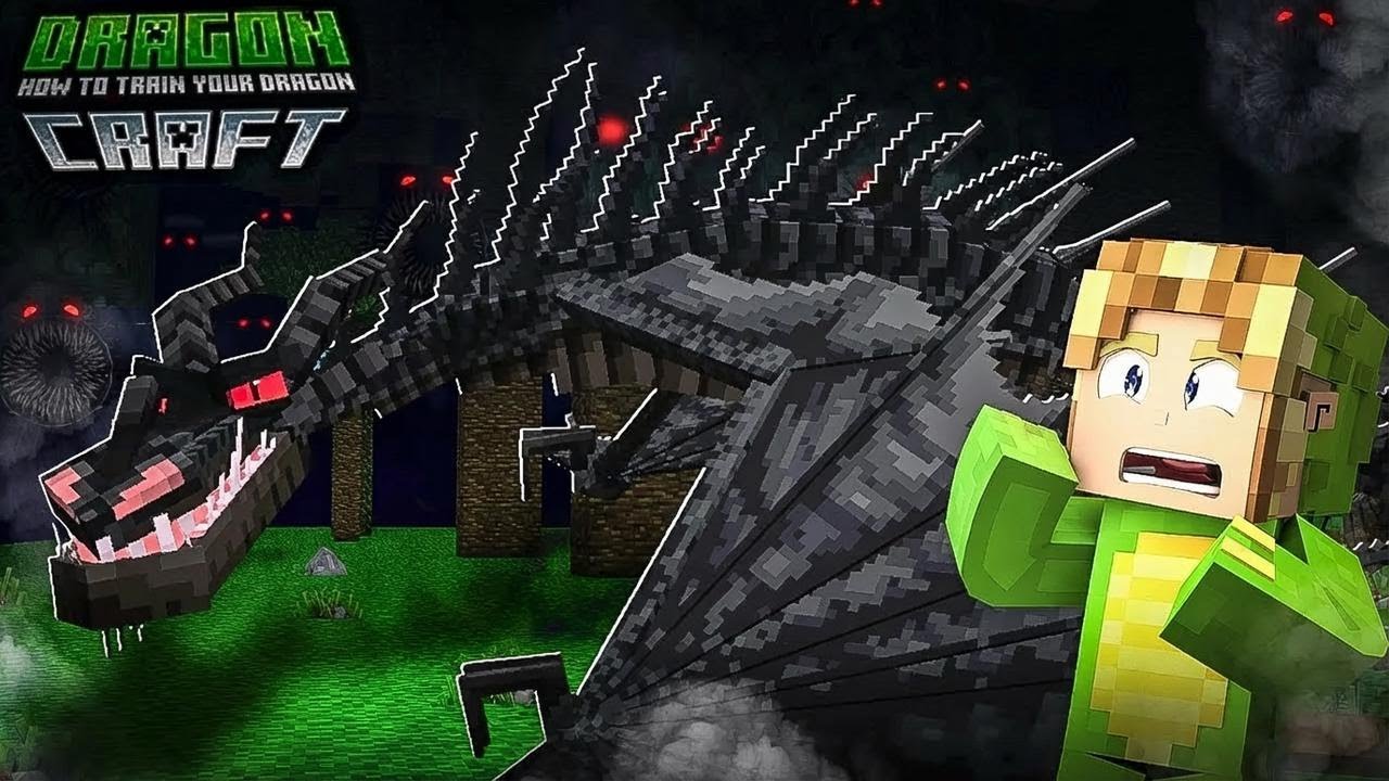 I Catch the Night Fury! | Minecraft How to Train Your Dragon #13 - YouTube