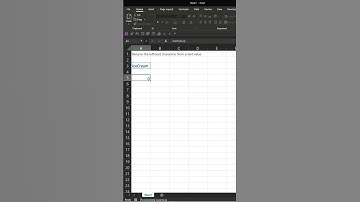 LEFT Function #shorts Microsoft Excel Tutorial YouTube