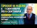 ГОРОСКОП НА НЕДЕЛЮ с 1 по 6 СЕНТЯБРЯ.ПРОГНОЗ ЗОДИАКАЛЬНО-КОСМИЧЕСКОЙ ПОГОДЫ | АЛЕКСАНДР ЗАРАЕВ 2020