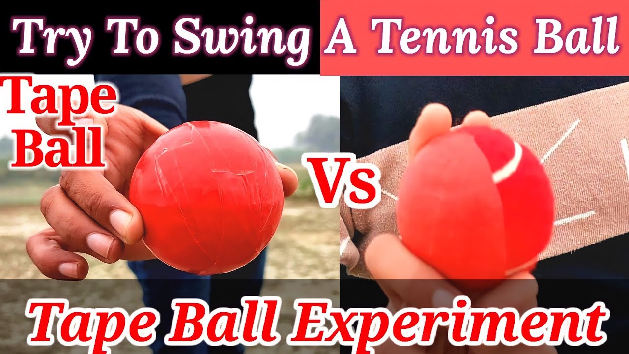 Tape ball cricket How to tape a tennis ball for swing How to make
