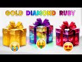 Choose your gift gold diamond or ruby  how lucky are you  quiz forest