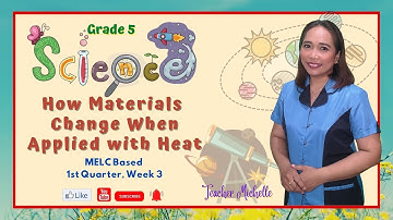 Science 5 Q1 W3  |  How Materials Change When Applied with Heat