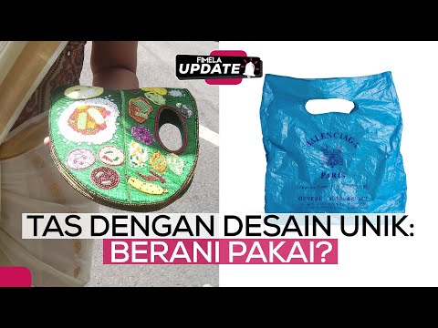 Mulai dari Kantong Plastik Hingga Kotak Susu, Intip Model Tas Branded Unik Berikut!