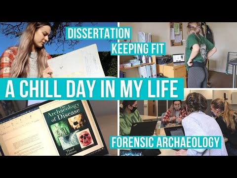 A Day in my life at Cranfield University | Forensic Archaeology & Anthropology