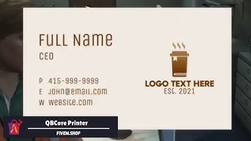 FiveM Printer Script | FiveM Printer #fivem #script #qbcore