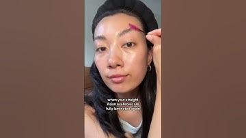I’m so glad you’re back(laminated) #asianeyebrows #browlamination