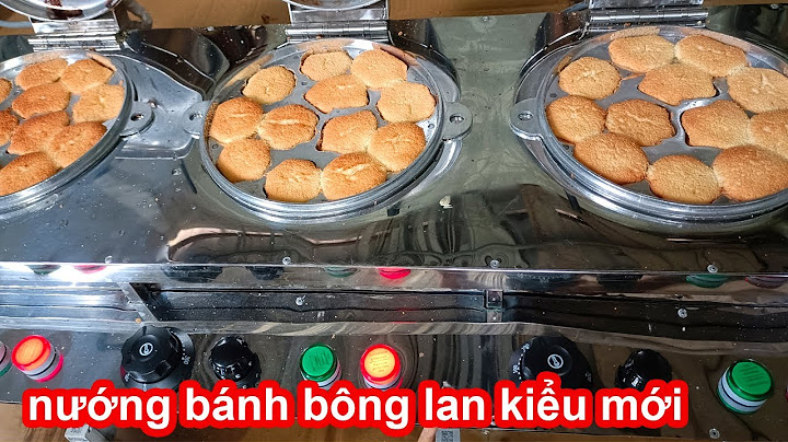 Nướng bánh bông lan bao nhiêu phút