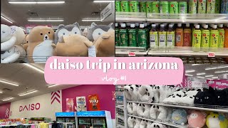 Vlog #1 • Shopping at Daiso for the first time ❤️ NEW Daiso in Chandler, AZ