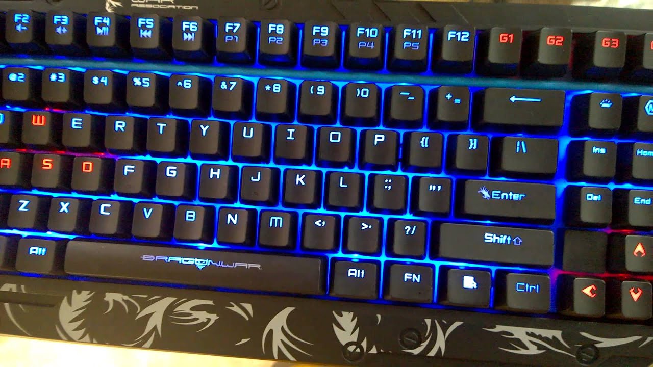Dragon War Matador Mechanical Keyboard - Review by