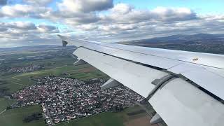 Landing Frankfurt (FRA/EDDF)  Lufthansa  Airbus a320 DAIZJ  RWY 07 L