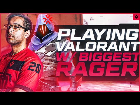 SO I PLAYED WITH THE BIGGEST RAGER IN VALORANT...  | SEN ShahZaM