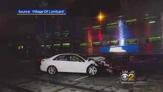 Metra Train Hits Car And Man Saves Senior Citizen From The Wreck