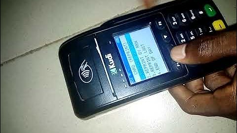 how to reprint on kudi POS