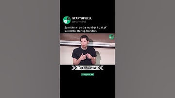 o.1 trait of successful founders