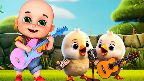 Five Little Birds Song | Ten In The Bed Nursery Rhymes | Happy Birthday Songs | New Compilation